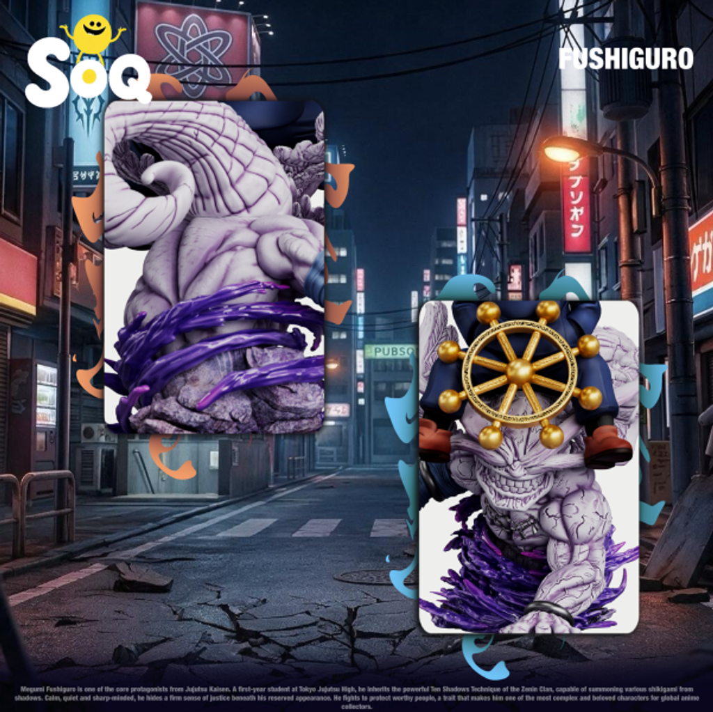 預定SOQ_咒術桌小擺板第四彈_伏黑惠魔虛羅_5