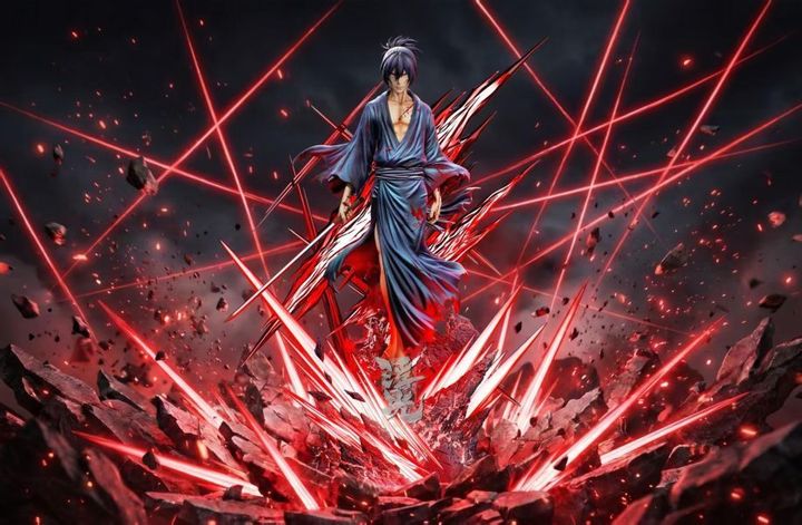 預定浮光_輕奢站姿雕像系列001_夜鬥_1