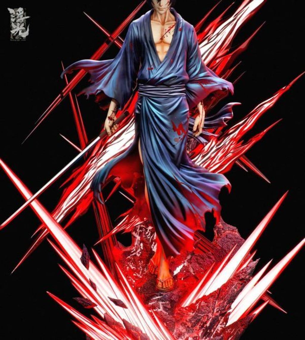 預定浮光_輕奢站姿雕像系列001_夜鬥_8