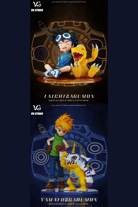 預定VG_數位暴龍世代主角團人物系列_八神太一+亞古獸阿和+加布獸_1
