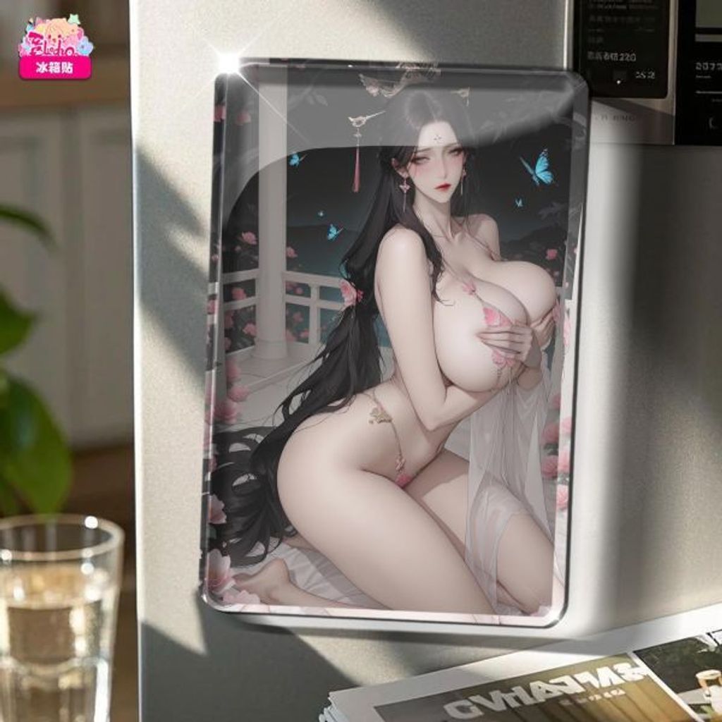 海外代購阿喵畫社_師姐的信_新品亞克力冰箱貼_3