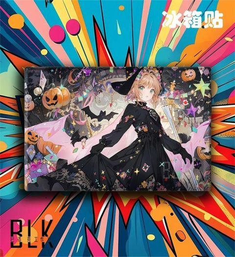 海外代購巴洛克_《南瓜小櫻》百變小櫻裝飾畫冰箱貼_2