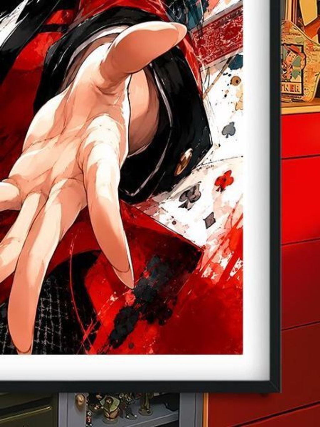 海外代購巴洛克_《蛇喰夢子》狂賭之淵鈴井涼太早乙女芽亞裡綺羅莉動漫裝飾畫冰箱貼_4
