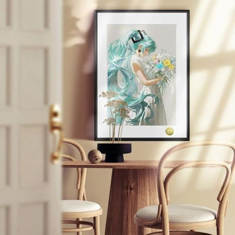 海外代購皇呱_《初音夏之花束》初音未來裝飾畫_午睡毯_地毯_2