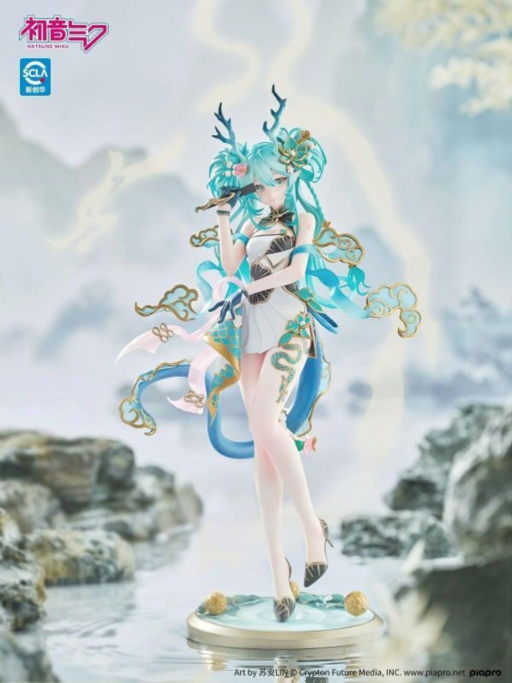 PVC預定海洋堂_Kaiyodo_青龍_初音未來_1