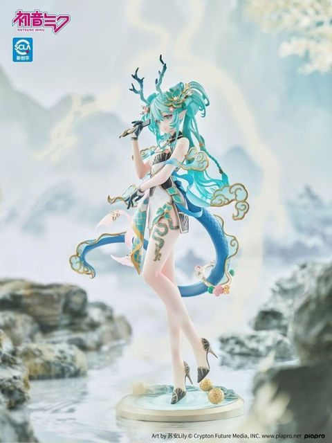 PVC預定海洋堂_Kaiyodo_青龍_初音未來_2