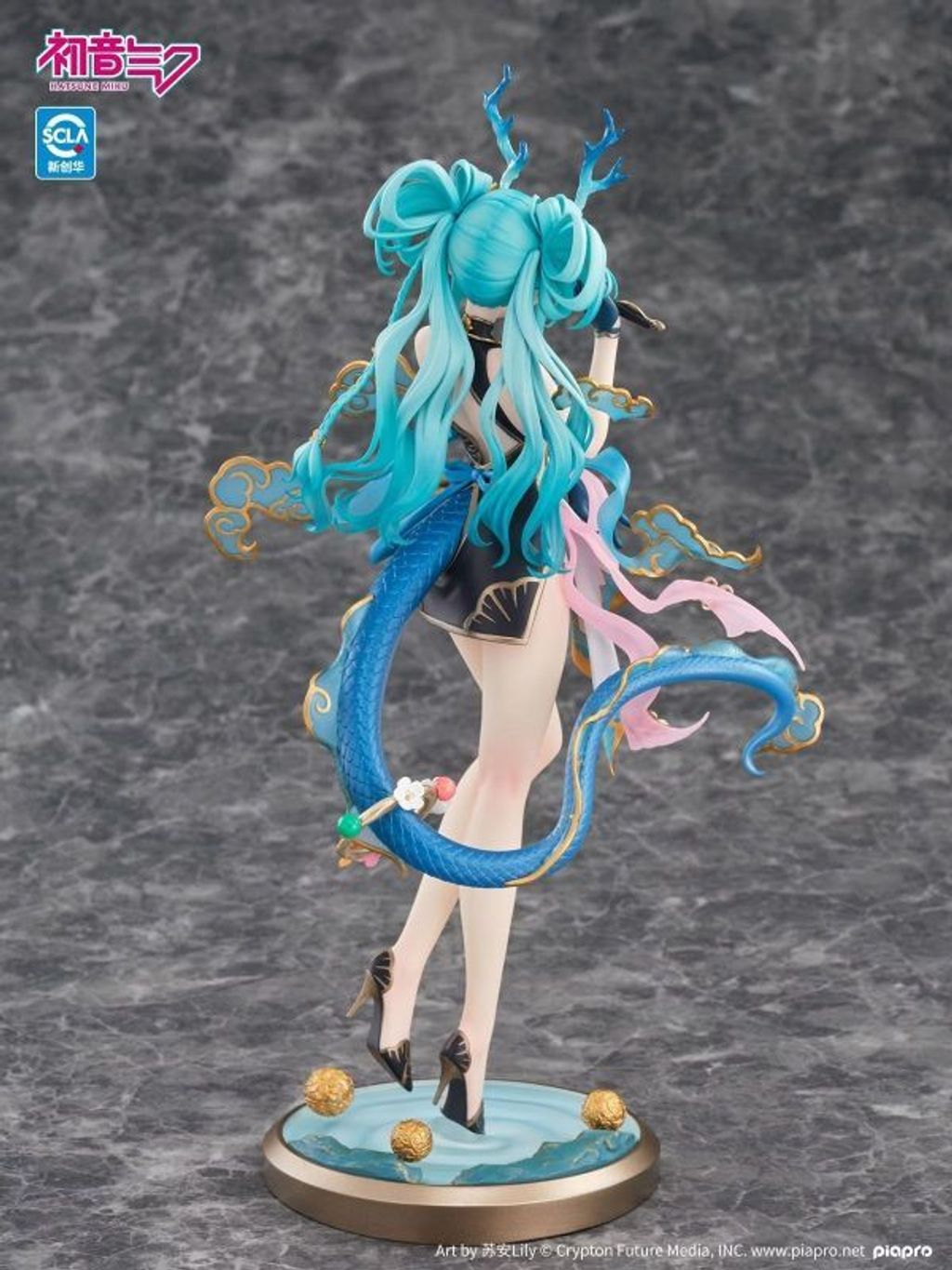 PVC預定海洋堂_Kaiyodo_青龍_初音未來_5