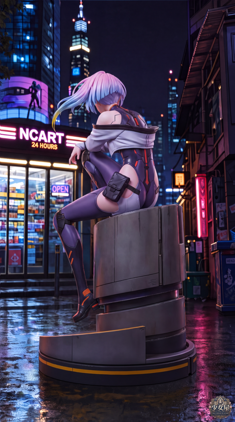 預定少女屋_賽博朋克_露西_4