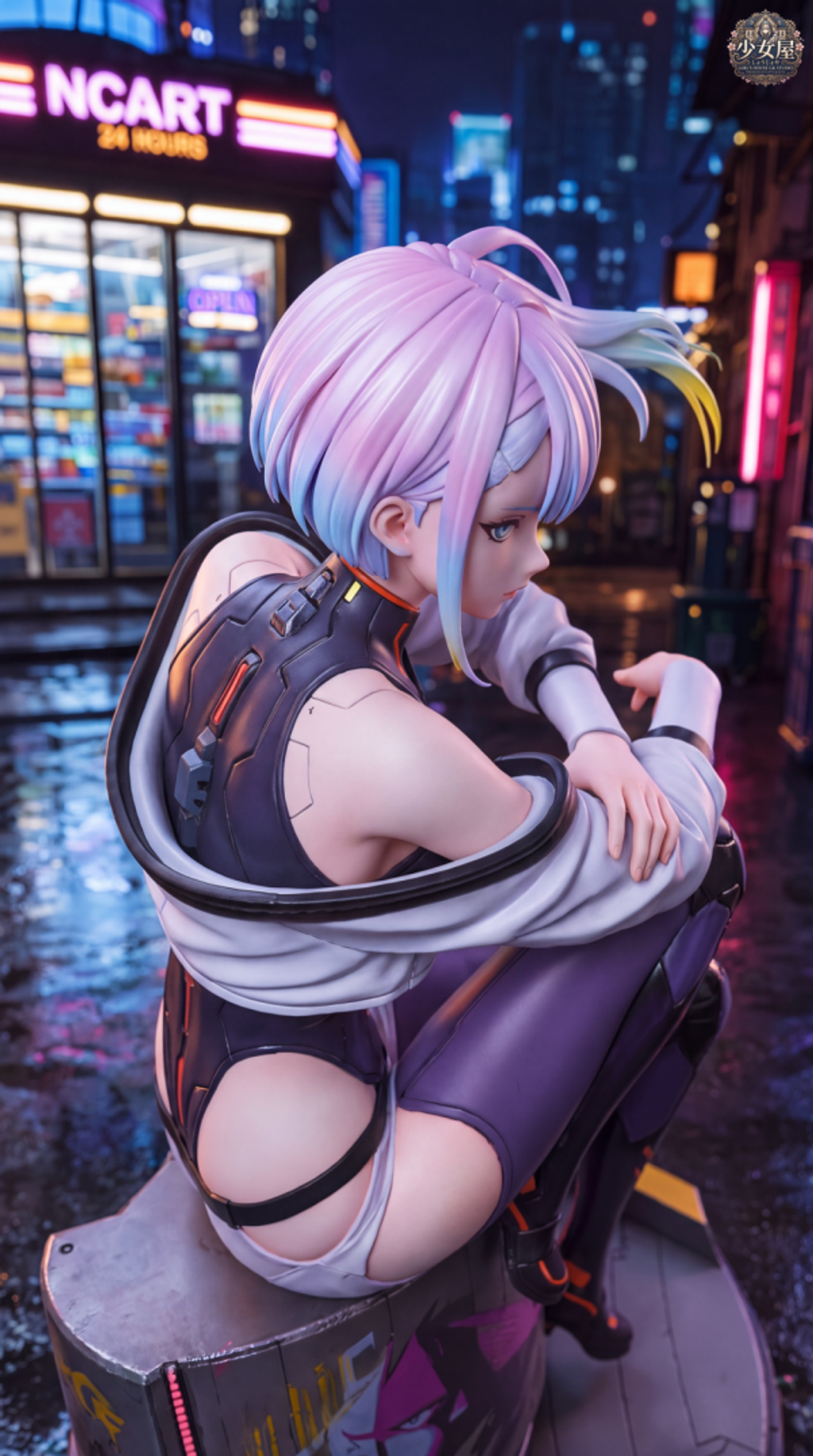 預定少女屋_賽博朋克_露西_5