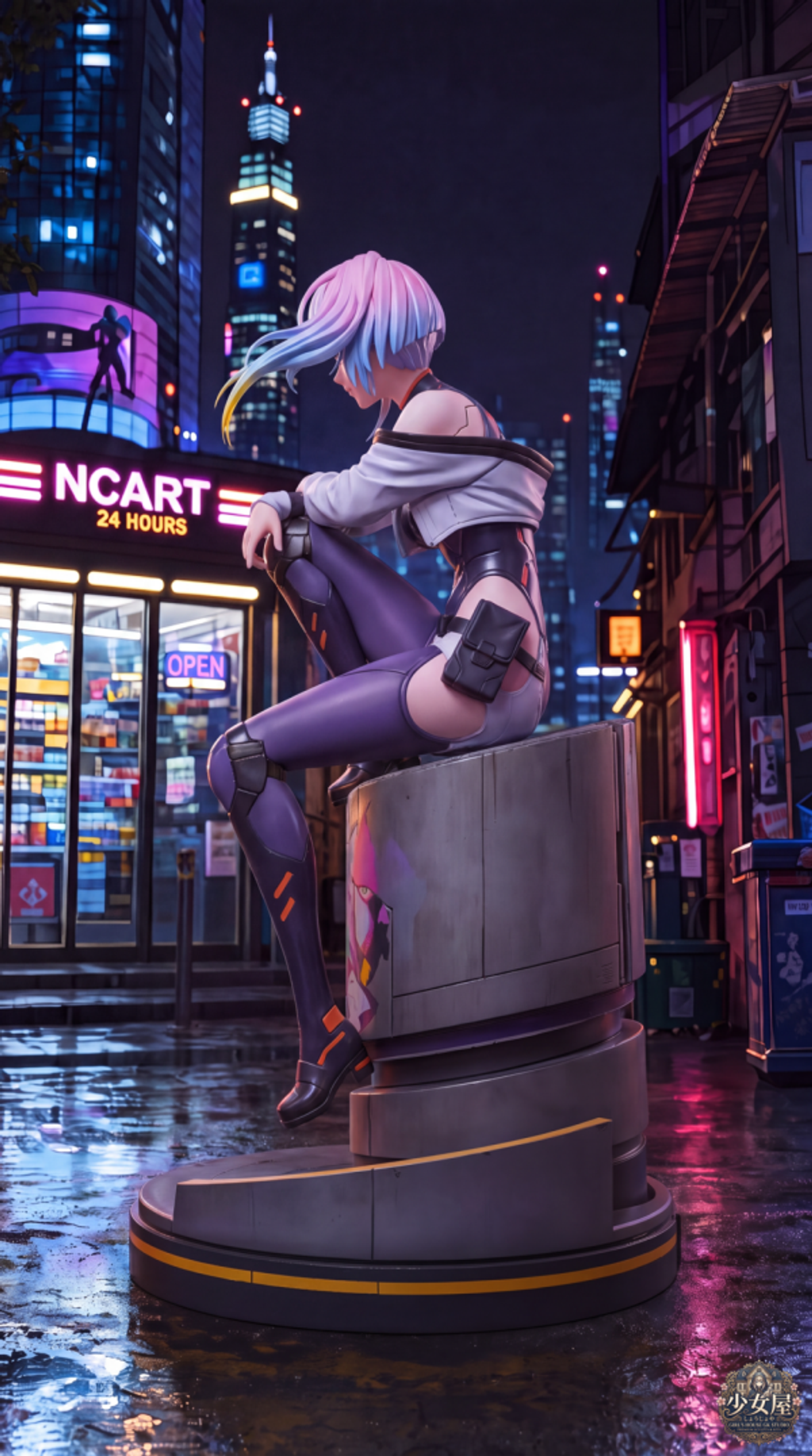 預定少女屋_賽博朋克_露西_3