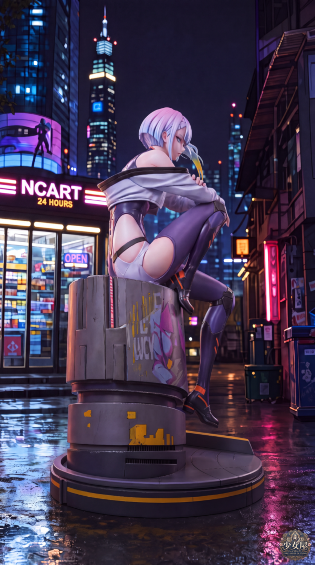 預定少女屋_賽博朋克_露西_2