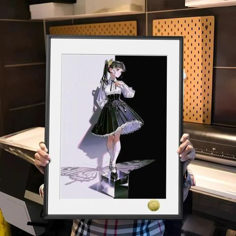 海外代購皇呱_《暗黑甜酷香奈乎》鬼滅之刃暗裝飾畫_地毯_午睡毯_1