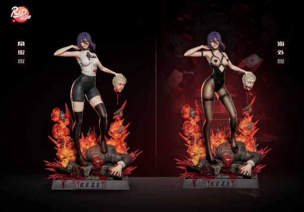 R18-預定Red_女雕系列第五彈_《電鋸人》系列共鳴_溫柔與冷面的矛盾體－蕾塞_7