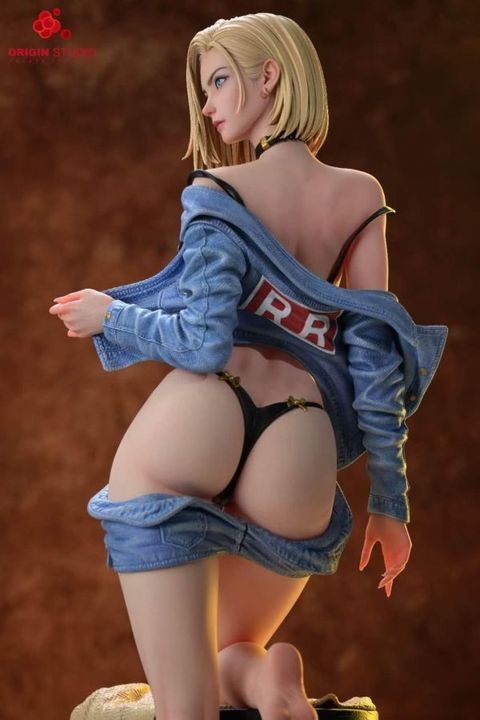 預定ORIGIN_輕雕像女性格鬥家3_金髮女戰士_2