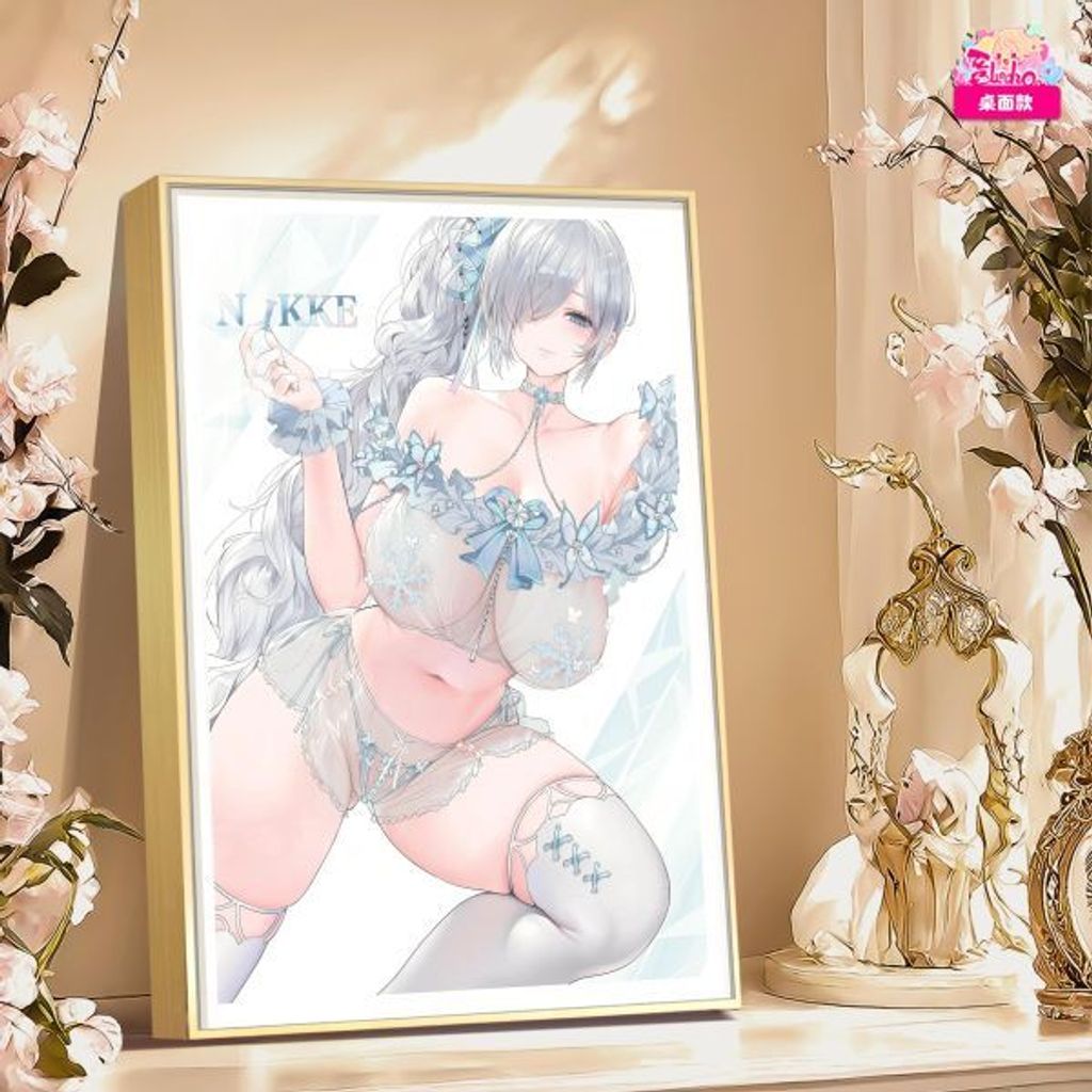 海外代購阿喵畫社_Cinderella灰姑娘_冰美式_新品12K超清主題裝飾畫__2