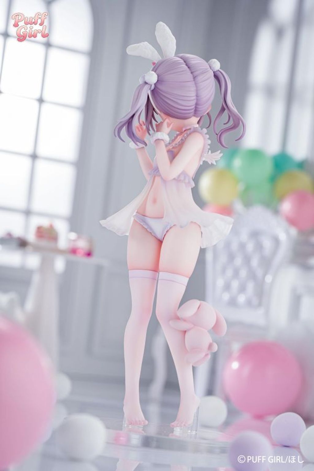 PVC預定PUFFGIRL_白兔天使_4