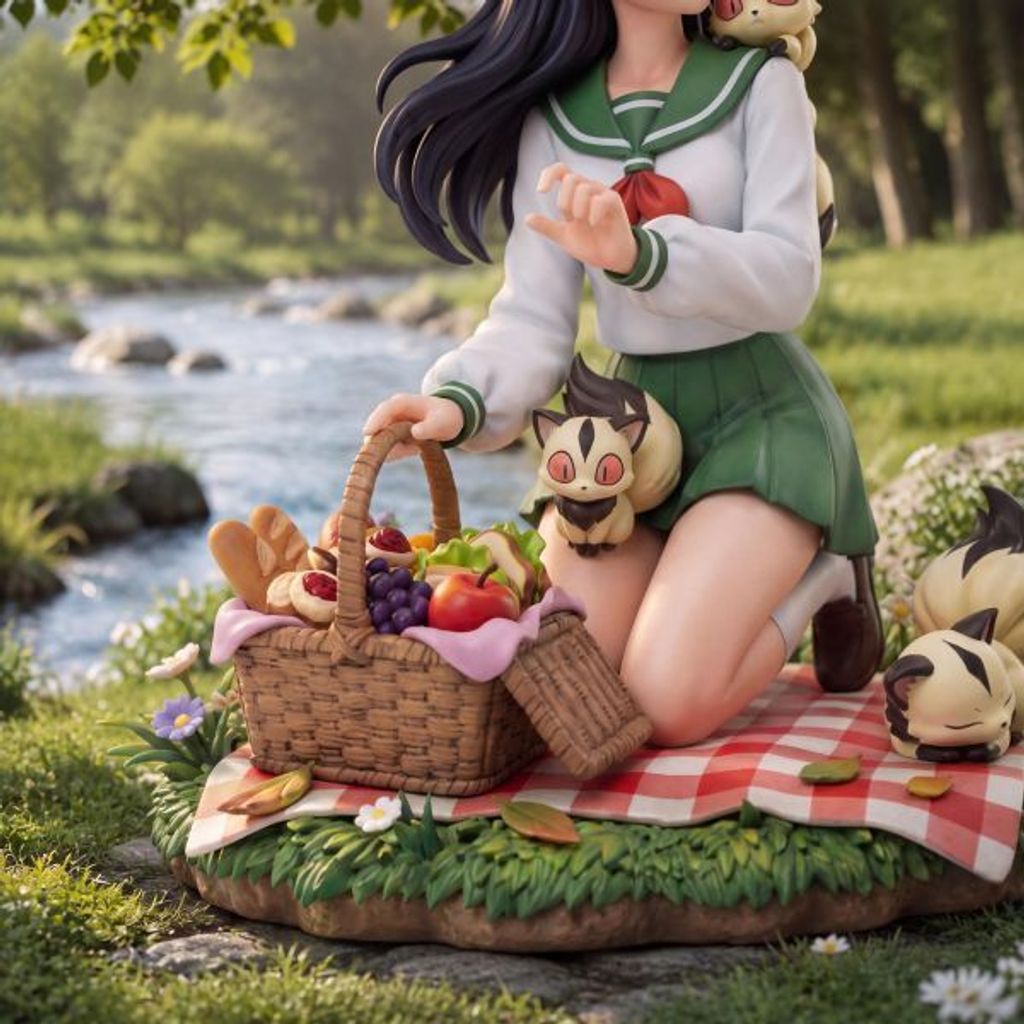預定LS_荔夏物語_犬夜叉30週年紀念款_日暮戈薇x雲母_林間野餐_3