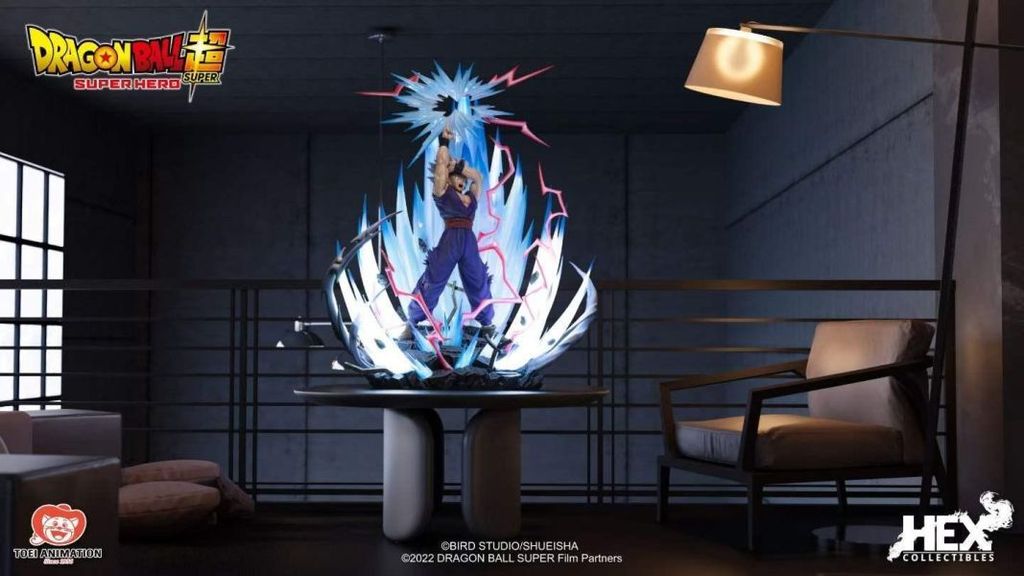 預定HEX_《七龍珠超：超級人造人》正版授權_孫悟飯_野獸型態_14_雕像_DB_9