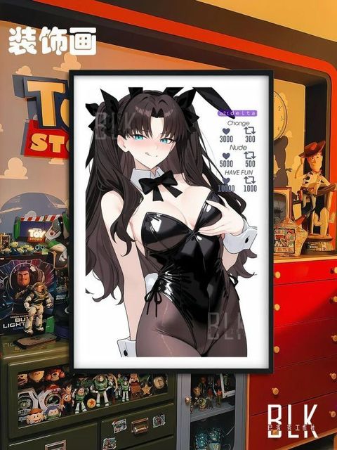 海外代購巴洛克_《數值遠坂凜》Fatestay_night紅色惡魔五大元素使遊戲_1