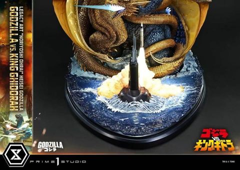 預定Prime_1_P1S_哥吉拉大戰王者基多拉_LAHG-01S_雕像_2