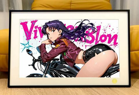 海外代購星空_《機車美里》EVA初號機裝飾畫_1