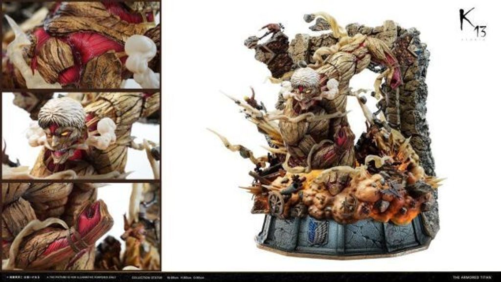 預定K13_鬼牌_九大巨人共鳴_第一彈_鎧之巨人_小比例_7