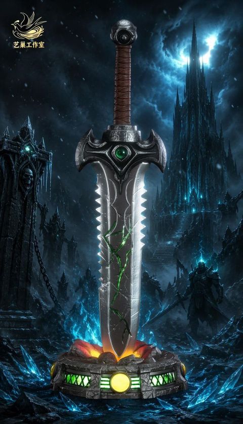預定藝巢_魔獸世界_霜之哀傷之大劍_1