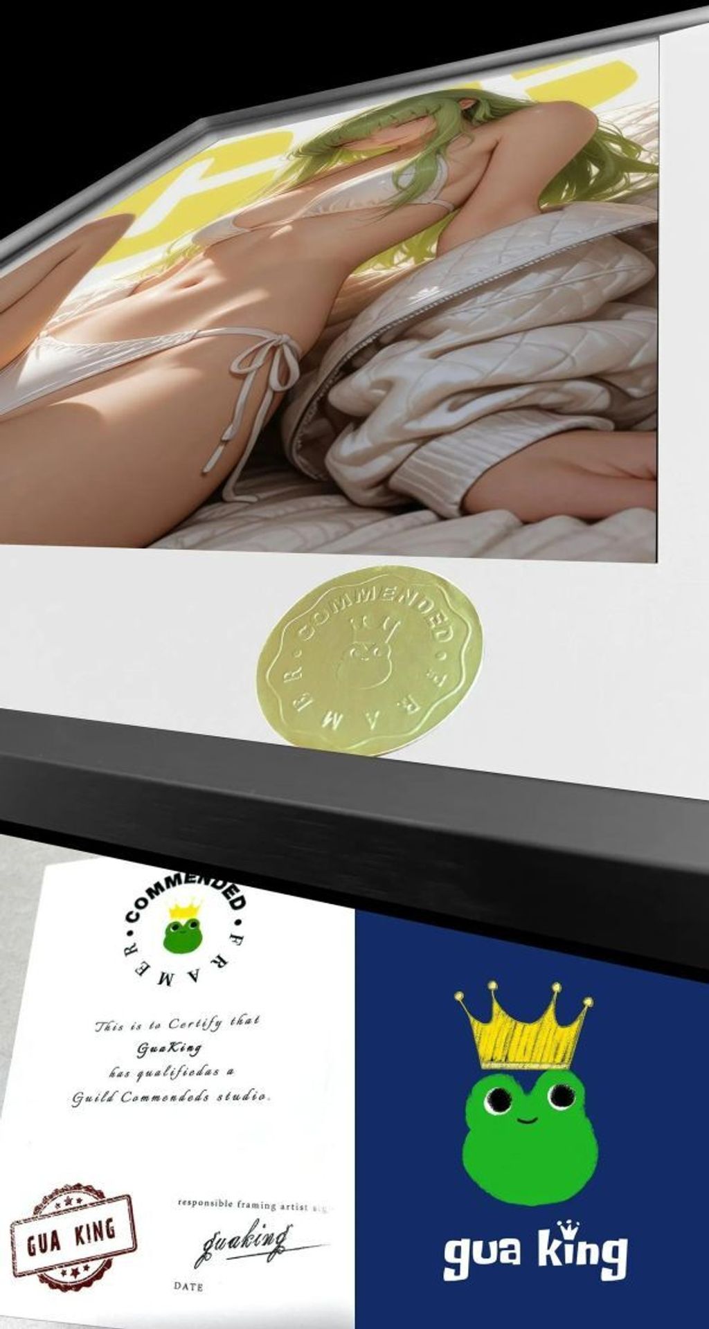 海外代購皇呱_《薄荷白泳裝C.C》反叛的魯魯修裝飾畫_午睡毯_地毯_6