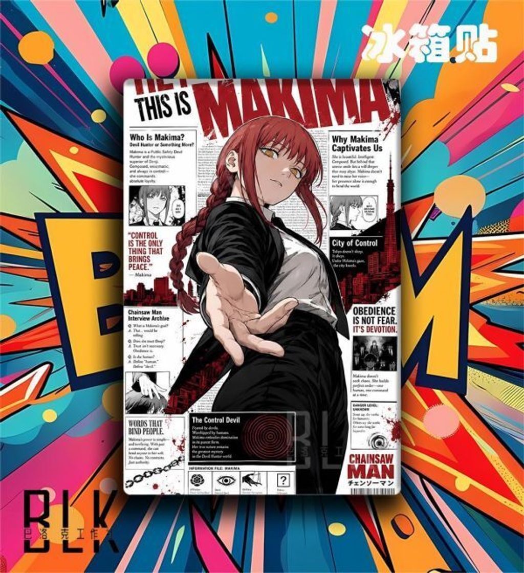 海外代購巴洛克_《報紙瑪奇瑪》Chainsaw_Man電鋸人蕾塞篇電次帕瓦動漫裝_3