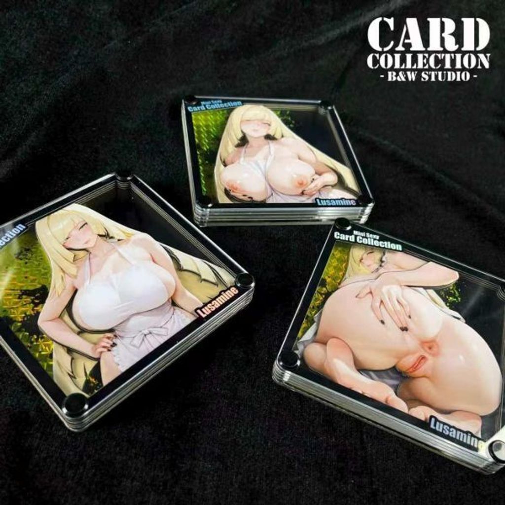 R18-海外代購黑白畫映_B&W_Mini_Prism_Card_迷你鐳射卡磚__3