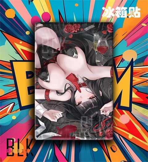 海外代購巴洛克_《玫瑰莉音》天雨亞子Rio明日奈蔚藍檔案遊戲動畫裝飾畫_1