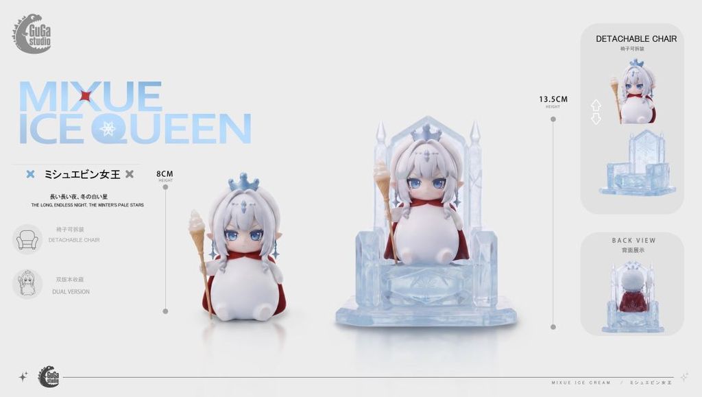 預定GUGUGAGA_QQ系列第三彈_蜜雪冰皇_冰神_3