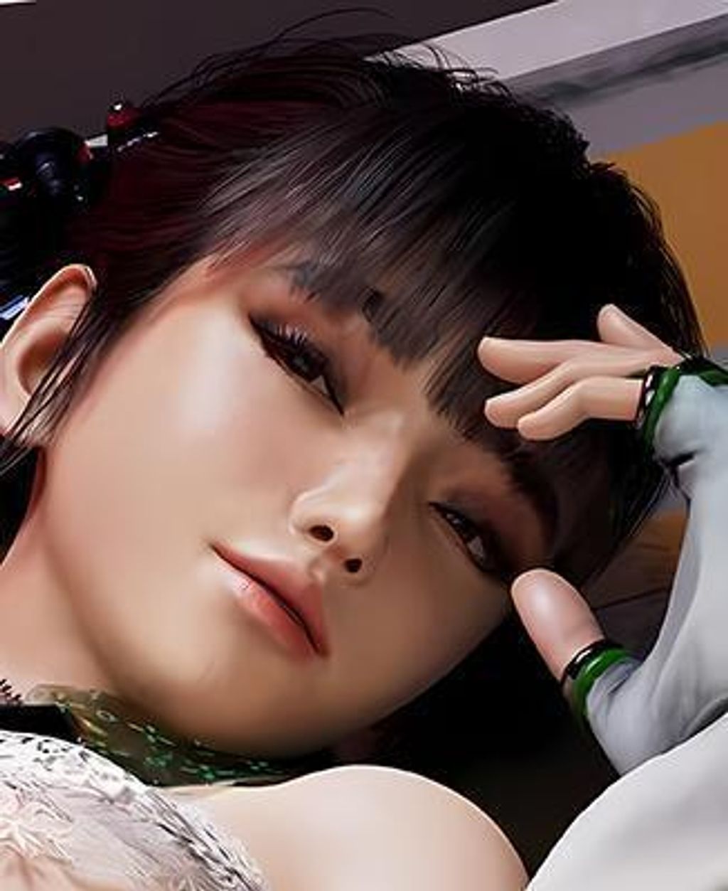 海外代購星空_《躺姿EVE》劍星伊芙星刃迅馳動畫裝飾畫_3