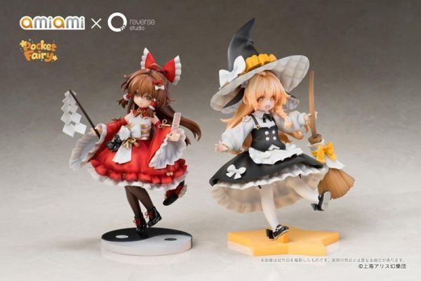 PVC預定amiami_逆轉工作室_掌中精靈_東方Project_博麗靈夢&霧雨_2