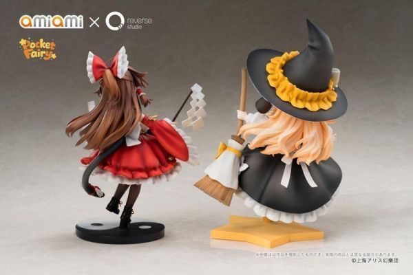 PVC預定amiami_逆轉工作室_掌中精靈_東方Project_博麗靈夢&霧雨_3