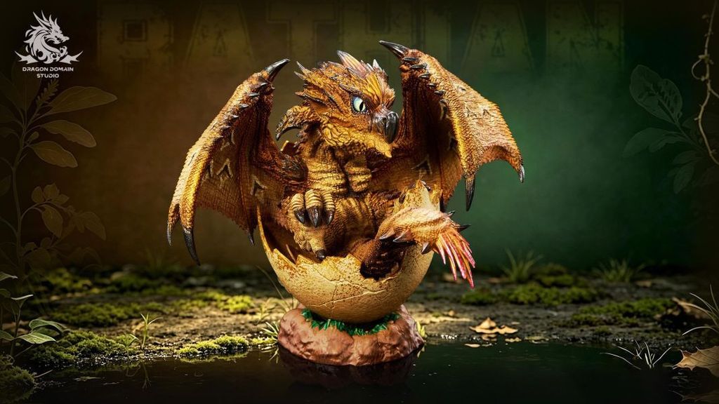 預定Dragon_Realm_高級私人訂製_初生龍蛋系列_雄火龍—_亞種蒼火龍—_5