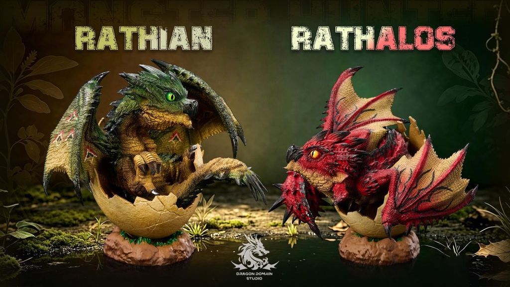 預定Dragon_Realm_高級私人訂製_初生龍蛋系列_雄火龍—_亞種蒼火龍—_10