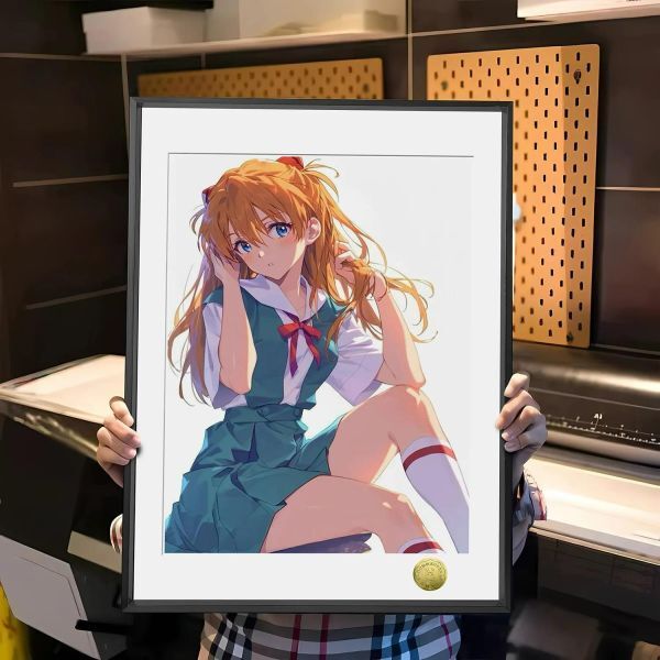 海外代購皇呱_《校服時刻明日香》_校服時刻明日香同人周邊裝飾畫_午睡毯_地毯_1