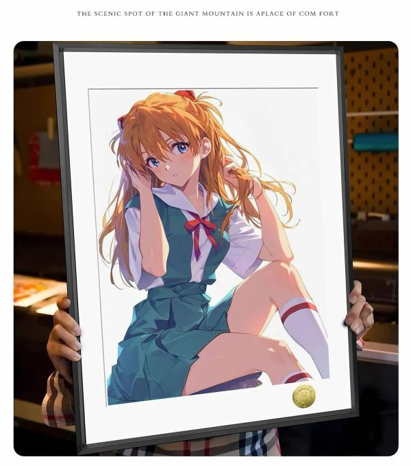 海外代購皇呱_《校服時刻明日香》_校服時刻明日香同人周邊裝飾畫_午睡毯_地毯_3