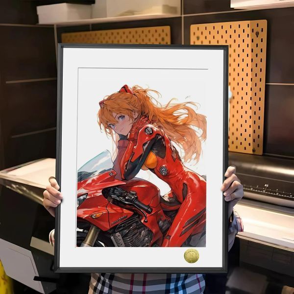 海外代購皇呱_《烈焰騎手明日香》裝飾畫_午睡毯_地毯_1