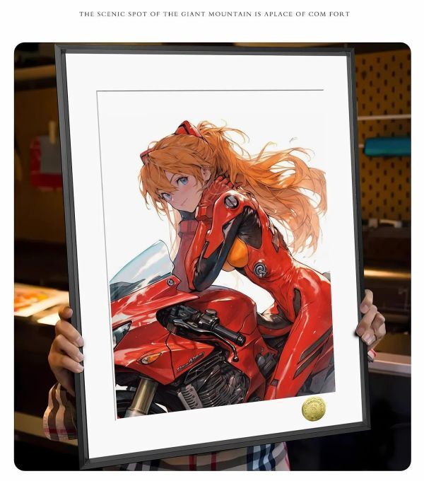 海外代購皇呱_《烈焰騎手明日香》裝飾畫_午睡毯_地毯_3