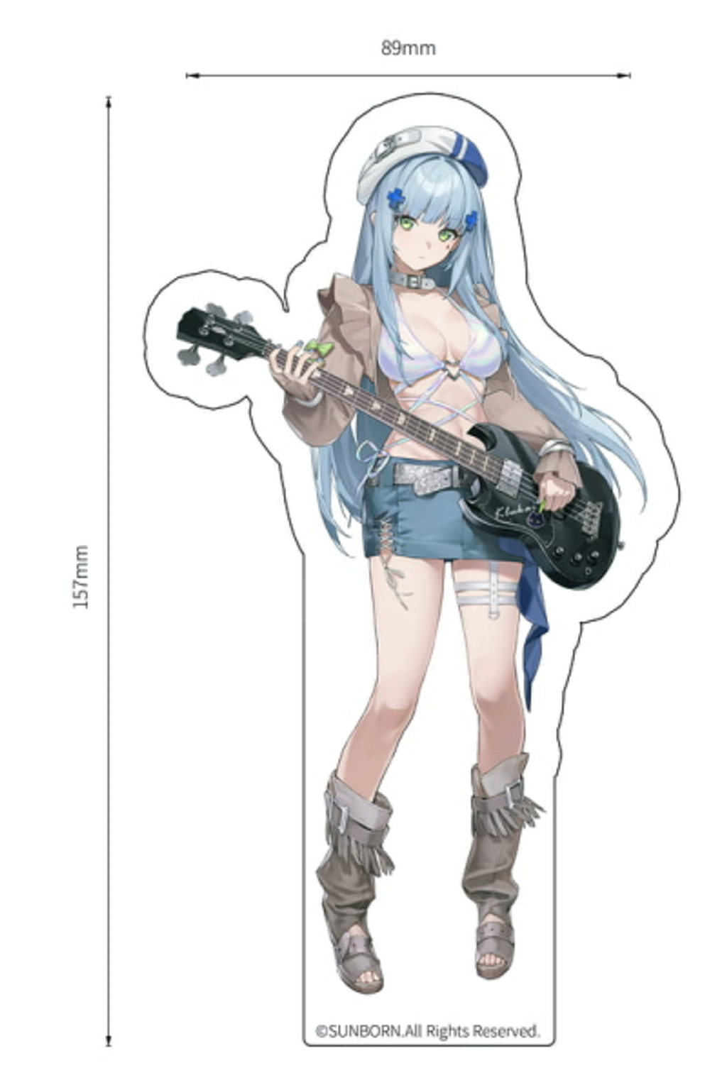 PVC預定KAWA_DESIGN_少女前線2_追放_熱浪回響_可露凱_8