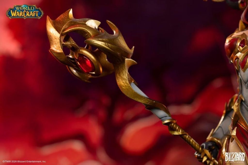 預定Blizzard_暴雪遊戲_魔獸世界_紅龍女王阿萊克絲塔薩16比例典藏雕像_14