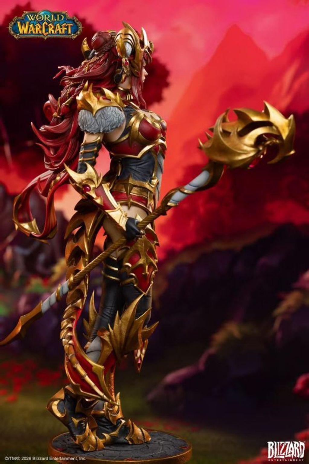 預定Blizzard_暴雪遊戲_魔獸世界_紅龍女王阿萊克絲塔薩16比例典藏雕像_7