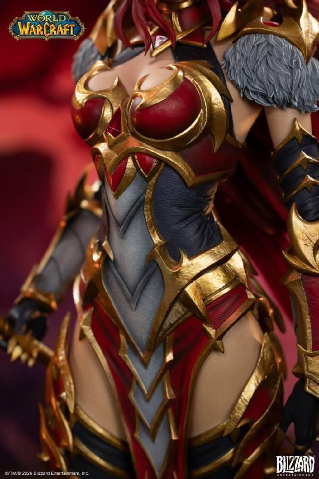 預定Blizzard_暴雪遊戲_魔獸世界_紅龍女王阿萊克絲塔薩16比例典藏雕像_12