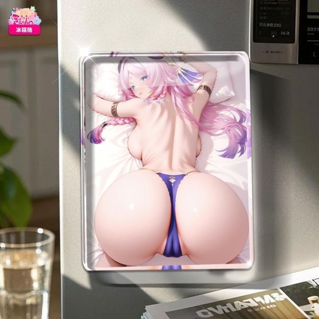 海外代購阿喵畫社_動漫冰箱貼第一百四十四彈茜特菈莉純享款_高透亞克力磁吸冰箱貼__3