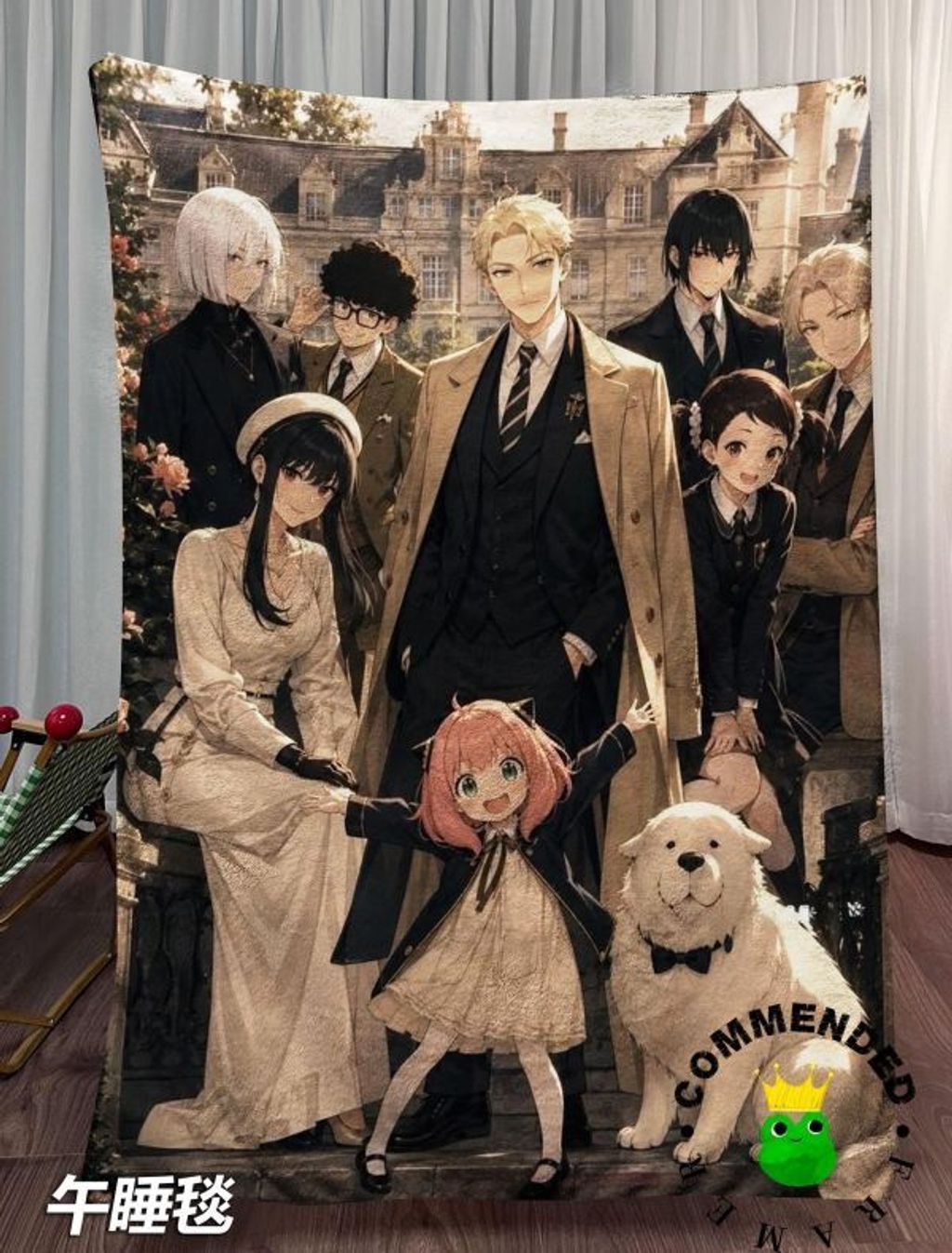 海外代購皇呱_《阿尼亞古堡全家福》_SPY×FAMILY_古堡全家福同人周邊裝飾_3