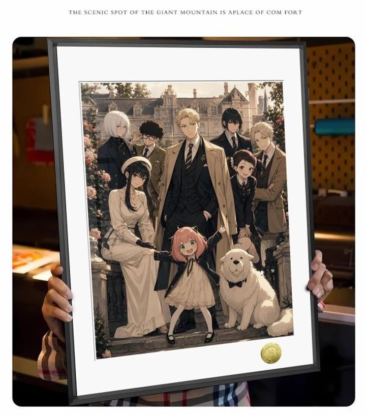海外代購皇呱_《阿尼亞古堡全家福》_SPY×FAMILY_古堡全家福同人周邊裝飾_5