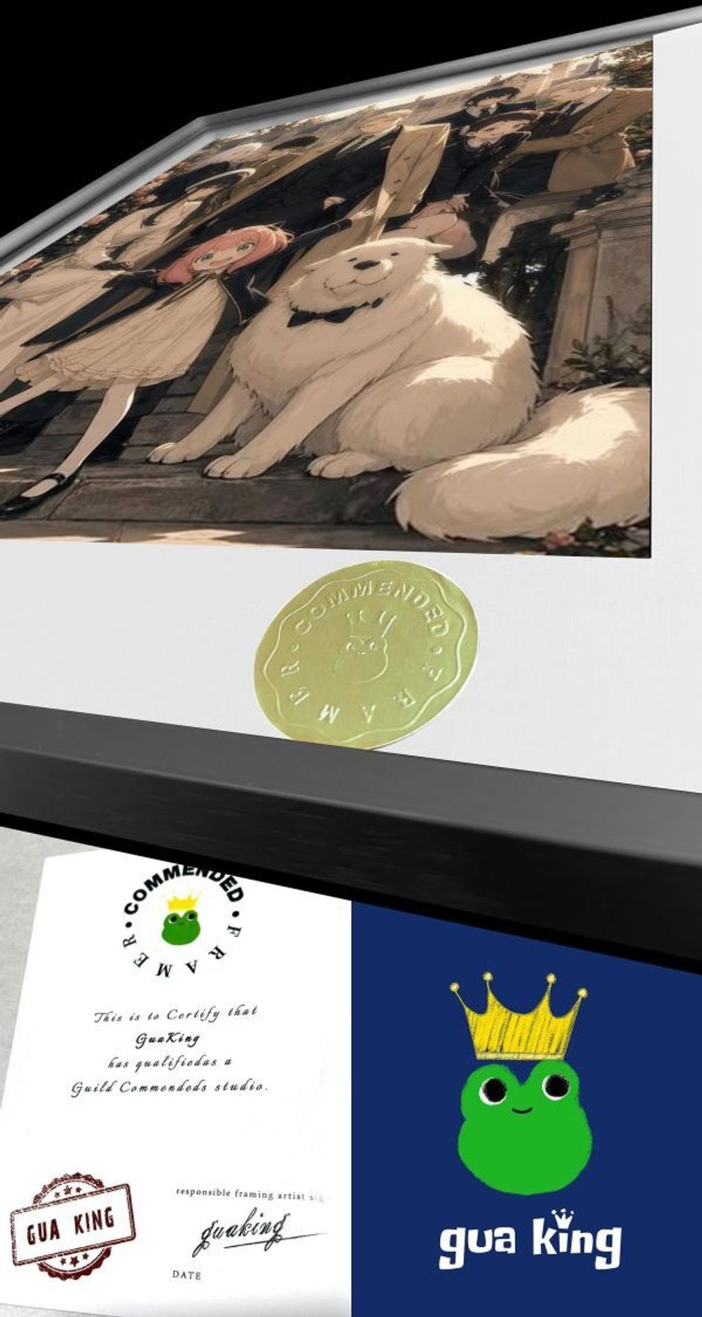 海外代購皇呱_《阿尼亞古堡全家福》_SPY×FAMILY_古堡全家福同人周邊裝飾_6