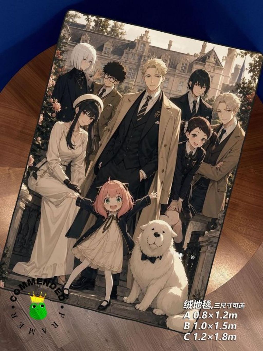 海外代購皇呱_《阿尼亞古堡全家福》_SPY×FAMILY_古堡全家福同人周邊裝飾_2